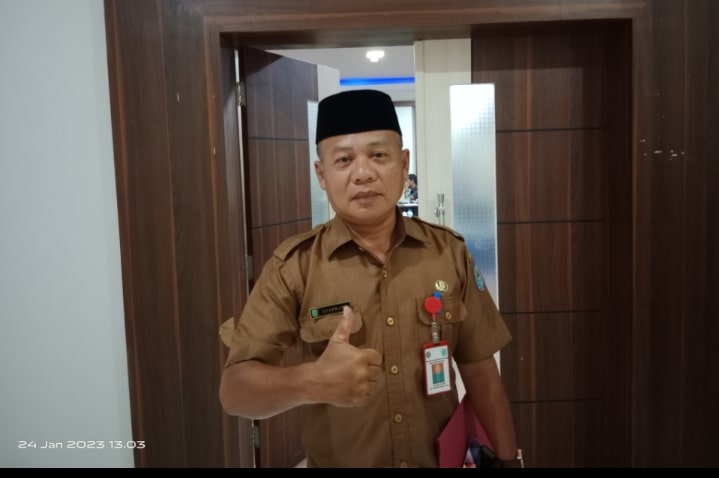Kepala Dinas Lingkungan Hidup Kabupaten Merangin, Syafrani. Selasa (24/1/2023).