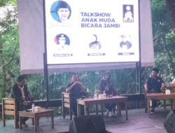 Hadir di Acara Talkshow, Gubernur Al Haris Ajak Anak Muda Jadi Pebisnis