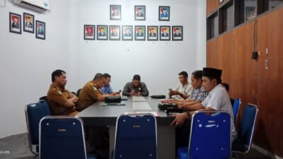 Hearing Komisi II DPRD Merangin bersama Dinas Kesehatan kabupaten Merangin. Senin (3/4/2023).