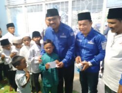 Gelar Buka Bersama, DPC Partai Demokrat Merangin Santuni Puluhan Anak Yatim