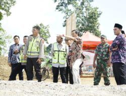 Turun ke Lokasi Tol Jambi – Betung, Edi Purwanto: Desember Sudah Bisa di Lalui