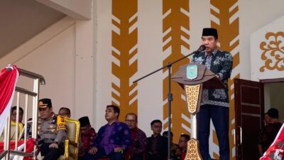 Memeriahkan HUT Kabupaten Merangin ke-74, Pj Bupati H Mukti Buka Merangin Expo dan Bazar 2023