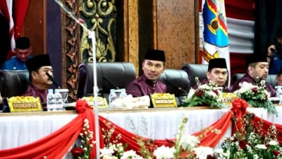 Ketua Edi Purwanto Pimpin Rapat Paripurna HUT Provinsi Jambi ke 67