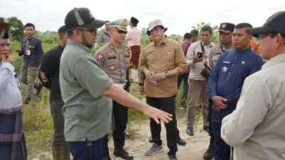 Sekda Provinsi Jambi Sudirman Tinjau Stockpile PT SAS