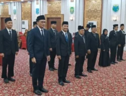 Wagub Abdullah Sani Lantik 14 Pejabat di Pemprov Jambi