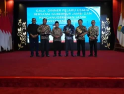 Penghargaan Jambi Investment Awards 2023 dari Gubernur Jambi Al Haris