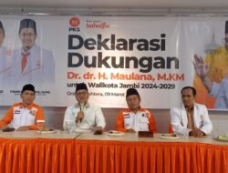 H. Maulana Sah Dapat Rekomendasi PKS untuk Bacawako Jambi 2024