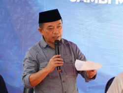 Gubernur Jambi Al Haris Launching Repeater GSM di Kawan Muara Hemat