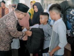 Bahagia Ramadan, H.Maulana Berkumpul Bersama Kaum Duafa Kota Jambi
