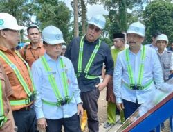 Al Haris Lakukan Peletakan Emas Prosesi Tegak Tiang Tuo, Mega Proyek Revitalisasi KCBN Muarajambi