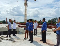 Gubernur Al Haris Sidak Proyek Islamic center, Tekankan Proyek Selesai Tepat Waktu