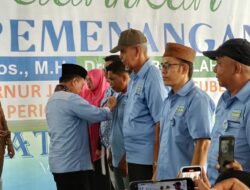 Dihadiri Cabup dan Cawabup, Al Haris Lantik Rubuan Tim Pemenangan Haris-Sani Kabupaten Merangin 