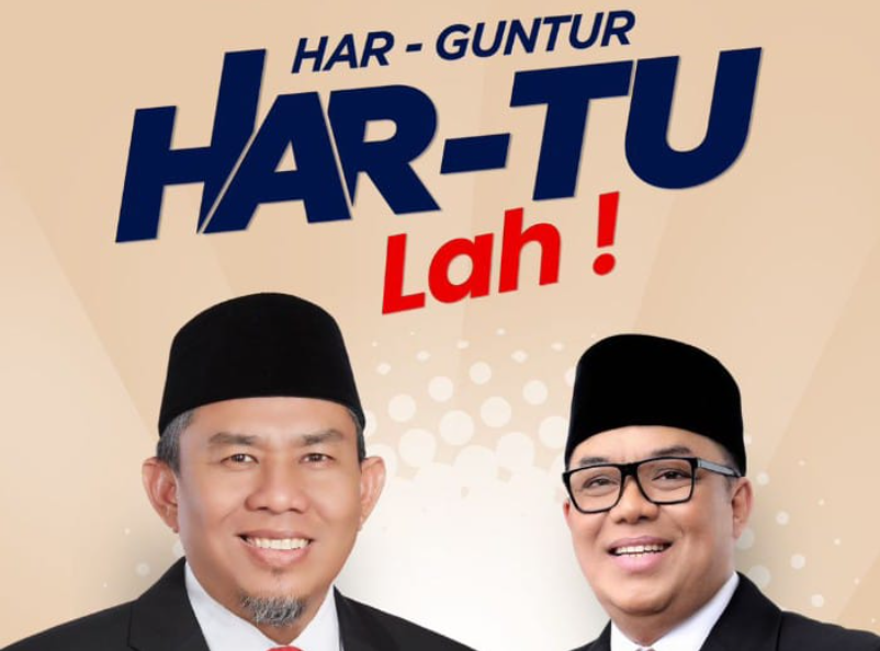 H Abdul Rahman dan H Andi Muhammad Guntur.