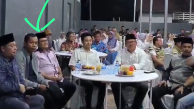 Oknum ASN Lurah Nekat Ikut Acara Bacawako Maulana