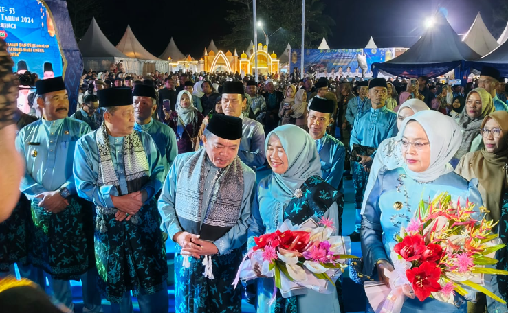 Al Haris Buka MTQ ke-53 Tingkat Provinsi Jambi 2024 di Kerinci