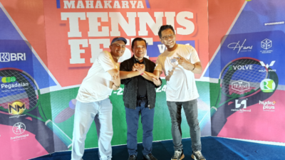 Al Haris Tutup Mahakarya Tenis Fest Vol 1