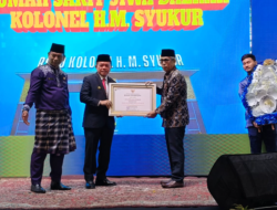 Terima Kasih Keluarga Kolonel HM Syukur Kepada Al Haris Gubernur Jambi