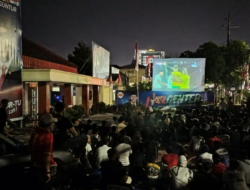 Seru, Nobar Indonesia vs Australia di Center Rahman – Guntur