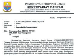 Pemprov Jambi Keluarkan Penegasan Soal Angkutan Batubara Dilarang Lewat Jalan Umum: Nekat Akan Ditindak