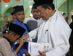 Safari Subuh di Masjid Baitusalam Kungkai, Al Haris Santuni Anak Yatim dan Dhuafa