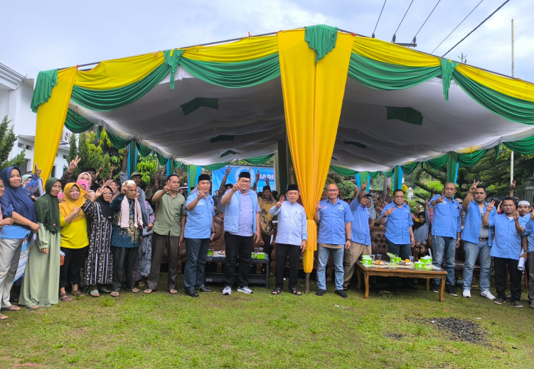 Al Haris silaturahmi bersama masyarakat Kecamatan Pelepat, Kabupaten Bungo