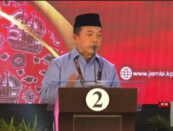 Al Haris Sampaikan 12 Program OKE GAS Haris-Sani di Debat Perdana Pilgub Jambi 2024