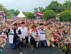 Kampanye Akbar Dihadiri Puluhan Ribu Masyarakat, H Abdul Rahman-Guntur Siap Membawa Kota Jambi Lebih Maju