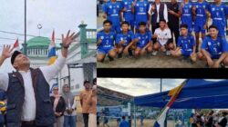 Hadiri Pembukaan Turnamen Volley Nasdem Cup 1 Sijenjang, Emak emak Do’akan H Abdul Rahman Jadi Walikota