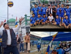 Hadiri Pembukaan Turnamen Volley Nasdem Cup 1 Sijenjang, Emak emak Do’akan H Abdul Rahman Jadi Walikota