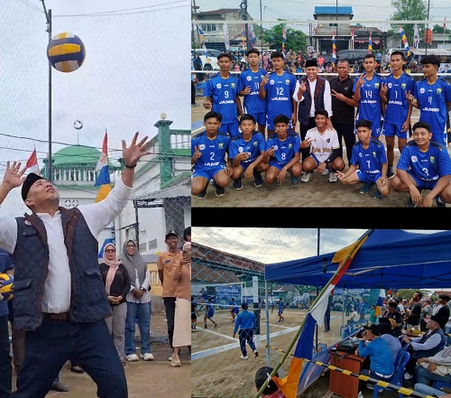 Hadiri Pembukaan Turnamen Volley Nasdem Cup 1 Sijenjang Emak emak Doakan H Abdul Rahman Jadi Walikota