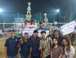 Cawako Jambi H Abdul Rahman Hadir di Final Turnamen Voli Sijenjang