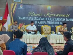 Pjs Gubernur Jambi Sudirman Pimpin Rakor Kesiapan Pilkada di Merangin