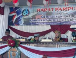 Pjs Gubernur Jambi Sudirman Hadiri HUT ke-66 Kabupaten Kerinci