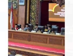Hafiz Pimpin Rapat Paripurna Peresmian dan Pelantikan Waka II DPRD Jambi