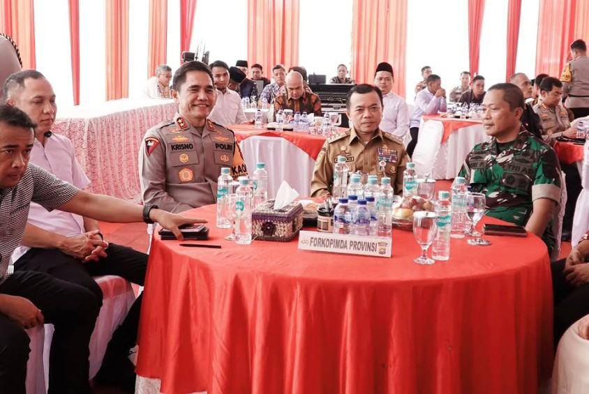 Gubernur Al Haris Hadiri Deklarasi PSU Pilkada Damai Bungo 2025