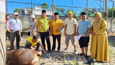 Moment Hari Raya Idul Adha 1446 H, DPD Golkar Merangin Peduli dan Berbagi dengan Masyarakat
