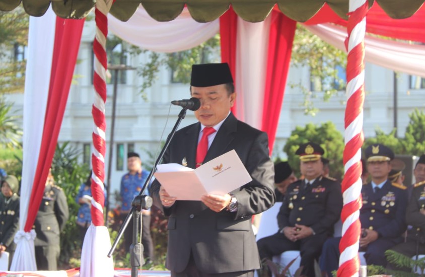 Gubernur Jambi Dr. H. Al Haris, S.Sos., MH menyebutkan bahwa Pancasila sebagai landasan fundamental dalam kehidupan berbangsa dan bernegara.