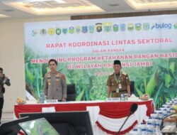 Hadiri Rakor Ketahanan Pangan, Wagub Sani Tegaskan Pentingnya Sinergitas Lintas Sektoral