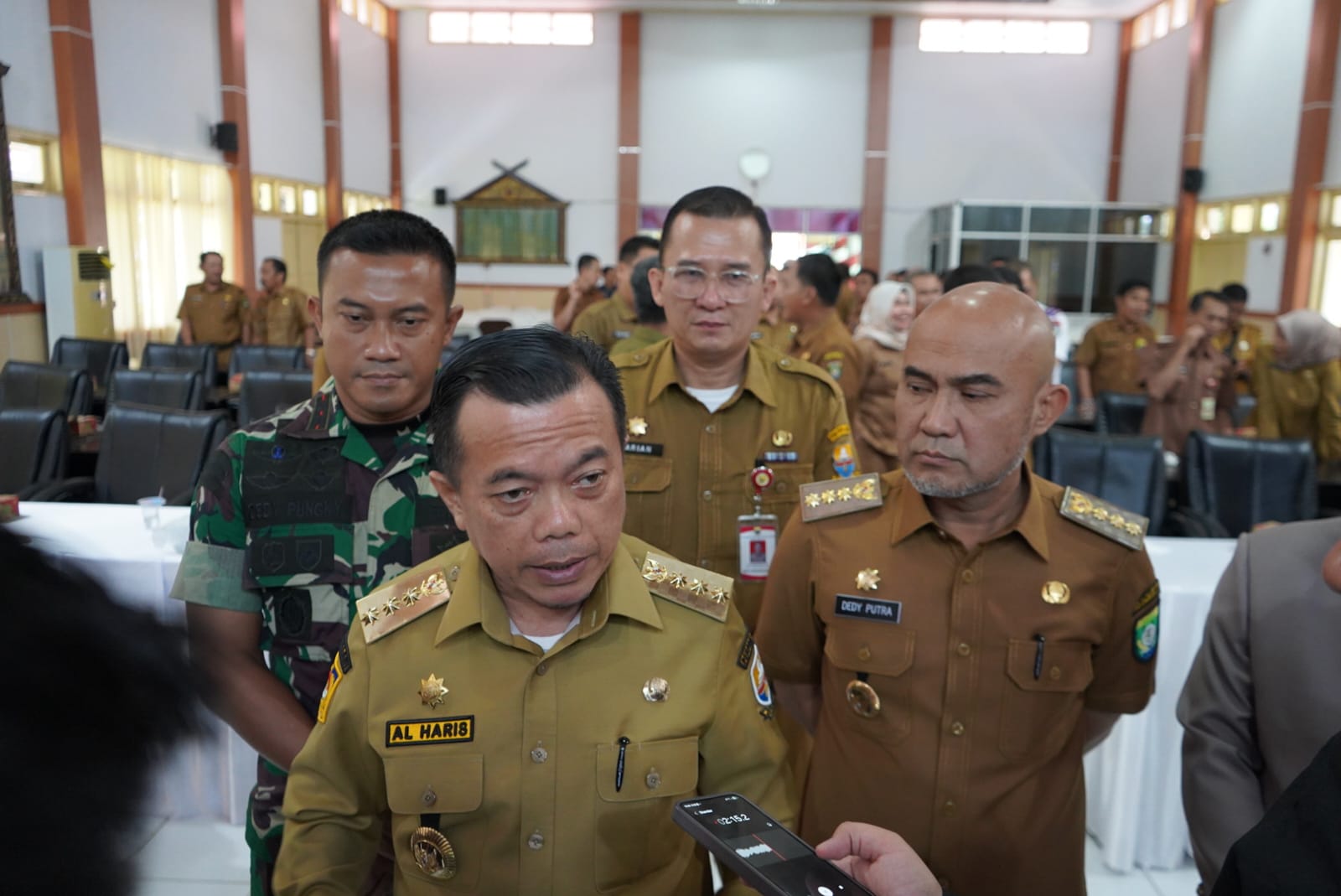 Gubernur Jambi, Al Haris bersama Bupati Bungo Deddy Putra. dok: Diskominfo Jambi