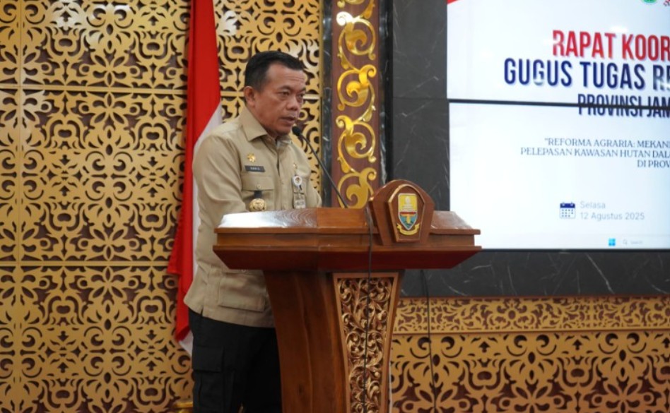 Gubernur Al Haris Dukung Reformasi Agraria Untuk Kesejahteraan Masyarakat