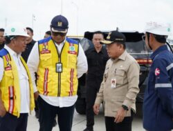 Gubernur Al Haris Tinjau Progres Jalan Tol Pijoan – Sebapo – Bayung Lencir