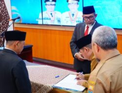 Sekda Sudirman Lantik Pejabat Administrator, Pengawas, dan Fungsional di Lingkup Pemprov Jambi
