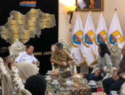 Gubernur Al Haris Audiensi Bersama Hutama Karya, Bahas Operasional Tol Tempino Sampai Simpang Ness