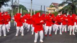 Kehadiran Hesti Haris di Peringatan HATERI ke-40, Dukungan Kuat Pengembangan Senam Tera di Jambi