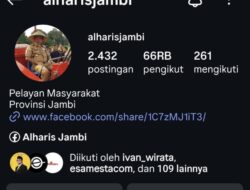 Transparan & Humanis! Review Akun IG @alharisjambi yang Bikin Publik Terkejut Positif
