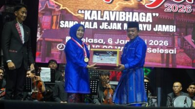 Dari Pantun untuk Jambi, Gerakan Hesti Haris Raih Rekor MURI