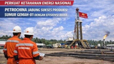 Keberhasilan pengeboran dan uji produksi awal sumur Gemah-81 milik PetroChina International Jabung Ltd. (PCJL) menjadi bukti nyata kontribusi sektor hulu migas dalam memperkuat ketahanan energi nasional.