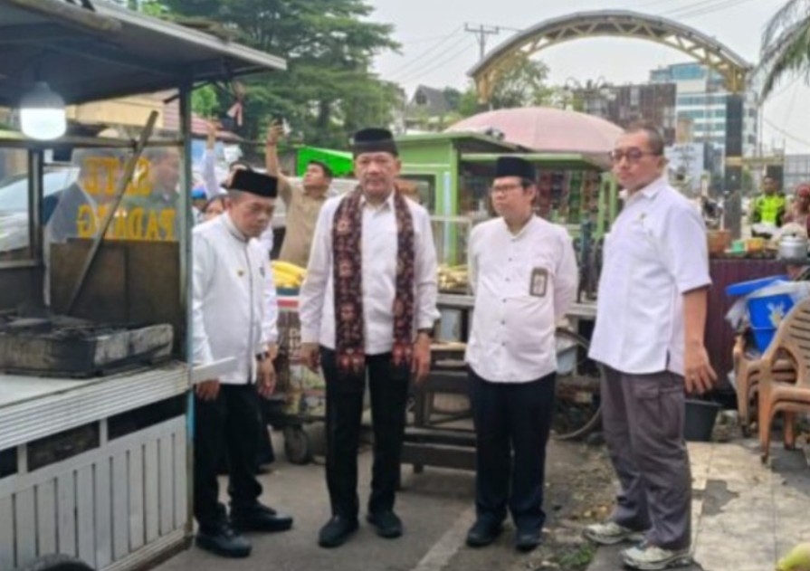 Baznas RI Siap Bantu Penataan UMKM di Ancol Jambi, Al Haris: Demi Kenyamanan dan Kesejahteraan Pedagang