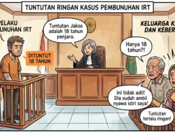 Pembunuh IRT di Kota Jambi Hanya Dituntut 18 Tahun Penjara, Keluarga Kecewa dan Minta Hukuman Mati