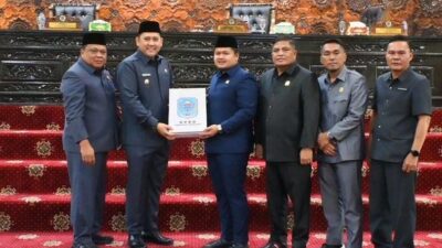 Dewan Perwakilan Rakyat Daerah (DPRD Kabupaten Merangin) resmi menyampaikan catatan strategis terhadap Laporan Keterangan Pertanggungjawaban (LKPJ Bupati Merangin 2025) Tahun Anggaran 2025.